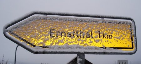 Schild Ernstthal