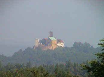 Wartburg in der Ferne