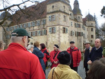 Führung am Wasserschloss durch Friedrich Bürger