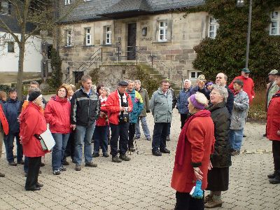 Führung an der alten Schule