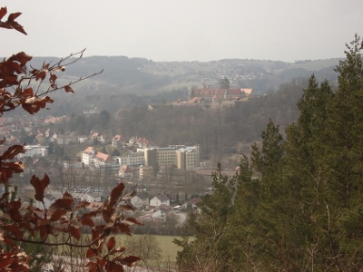 Ausblick auf Kronach