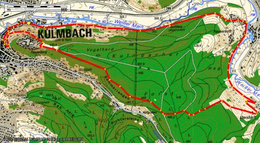 Wanderstrecke